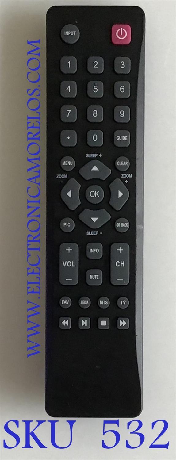 CONTROL REMOTO ORIGINAL NUEVO EKT / 510W37-E000X / JH-12370